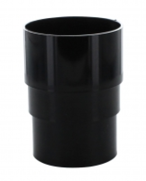 Wickes Black Roundline Downpipe Connector