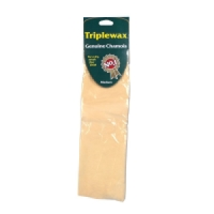 Triplewax GENUINE Chamois leather £4.99