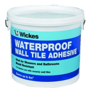 Wickes Waterproof Wall Tile Adhesive 5L £12.99