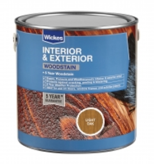 Wickes Professional Woodstain Light Oak 750ml £12.49