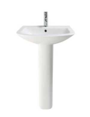 Wickes Inca Basin with Full Pedestal 600mm £137.50
