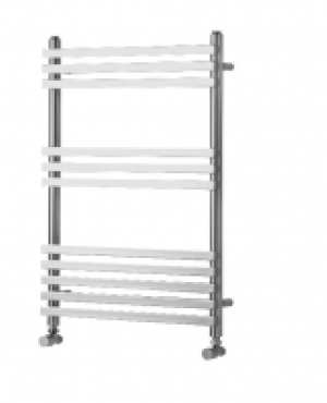 Wickes Invent Square Tube Vertical Chrome 1186x500mm Radiato &pound;199.00