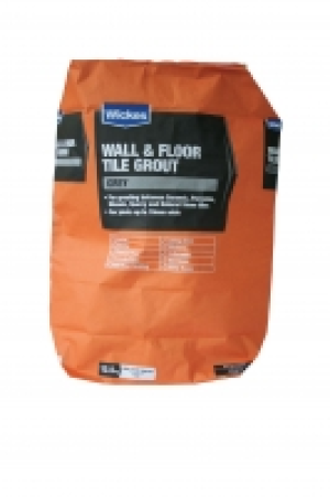 Wickes Wall & Floor Tile Grout Grey 12.5kg £14.99