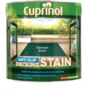 Cuprinol Anti-slip Deck Stain Vermont Green 2.5L &pound;27.99