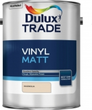 Dulux Trade Vinyl Matt Emulsion Paint Magnolia 5L £28.00