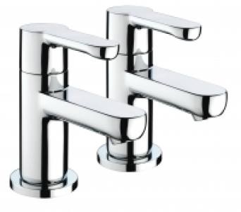 Bristan Nero Bath Taps Chrome £67.99