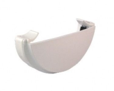 Wickes White Roundline Gutter External Stopend £1.69