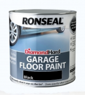 Ronseal Diamond Hard Garage Floor Paint Satin Black 2.5L
