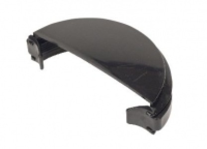 Wickes Black Miniline Gutter External Stopend &pound;1.49