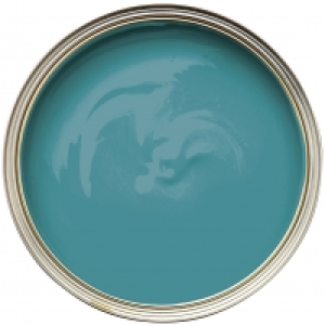Wickes Colour @ Home Vinyl Silk Emulsion Paint- Teal 2.5L £13.99