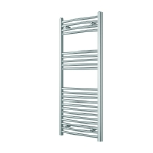 Wickes Curved Towel Radiator Chrome 1200x500mm £83.99