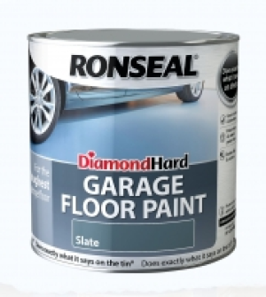 Ronseal Diamond Hard Garage Floor Paint Satin Slate 2.5L &pound;32.99