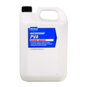 Wickes  Wickes Waterproof PVA Building Adhesive 5L