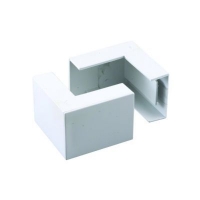 Wickes  Wickes Mini Trunking Outside Angle White 38x16mm 2 Pack