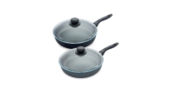 28cm Enamel Frying Pan & Glass Lid £12.99