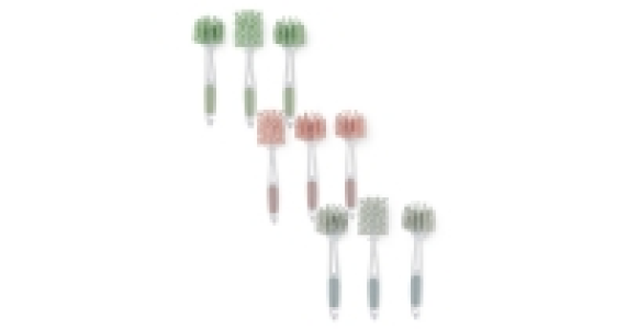 Oval, Glass and Dish Brush Set £1.99