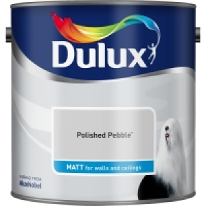 Dulux Matt Emulsion Paint Polished Pebble 2.5L £14.00