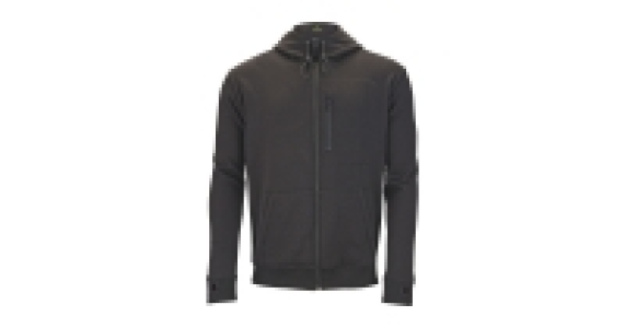 Aldi  Mens Zip Black Fishing Hoody