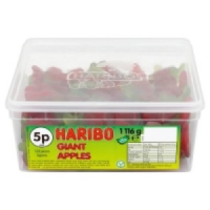 Haribo Giant Apples 120 X 5p £3.83