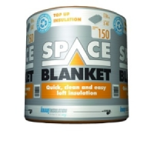 Knauf 150mm Space Blanket Loft Insulation Roll 1.97m2 £14.99