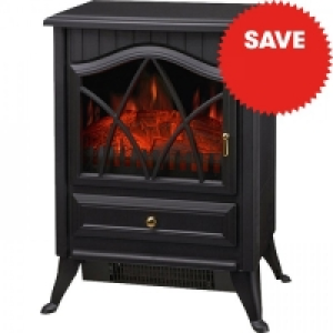 Benross Cast Iron Effect Fire Black &pound;47.99
