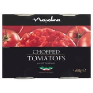 Napolina Chopped Tomatoes 4 X 400G £2.00