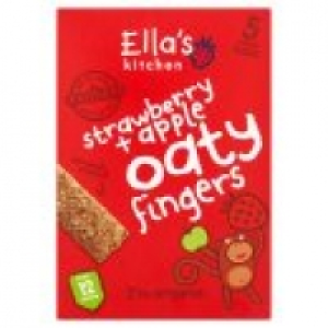 Strawberries & Apples Oaty Fingers £1.50