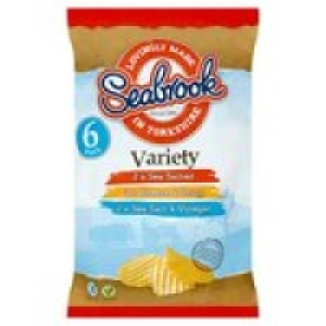 Seabrook Variety Crisps 6 Pack £1.00