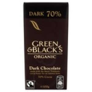 Green & Blacks Organic 70% Dark Chocolate &pound;1.97