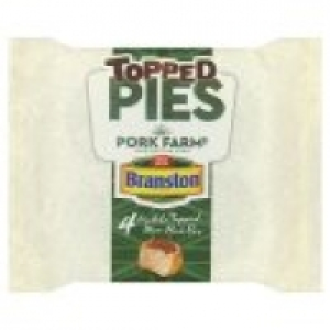 4 Mini Pork Pies with Branstons Pickle £1.00