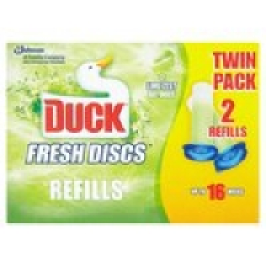 Duck 4 in 1 Fresh Discs Refills Lime £3.00
