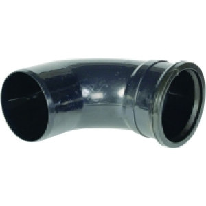 Wickes  Wickes 110mm Black Soil Pipe 92.5 Deg Bend