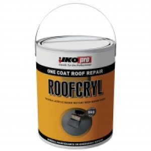 Ikopro Roofcryl One Coat Grey 5kg &pound;49.99