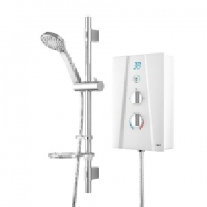Wickes Hydro Digital Electric Shower White 9.5kW £129.99