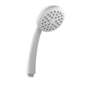 Wickes Single Mode Shower Handset White £8.99