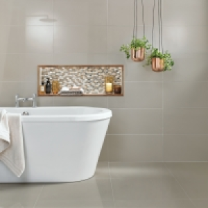 Wickes Infinity Ivory Polished Porcelain Wall & Floor Tile 6 £16.19