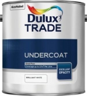 Dulux Trade Undercoat Paint Brilliant White 2.5L