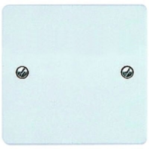 MK Blanking Plate 1 Gang White K3827PPK £1.49