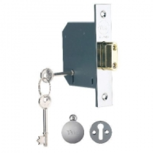 Yale P-M552-CH-65 5 Lever Deadlock 64mm Chrome £19.99