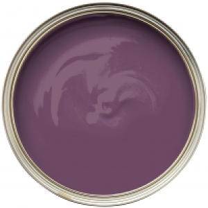 Wickes Colour @ Home Vinyl Silk Emulsion Paint- Aubergine 2.