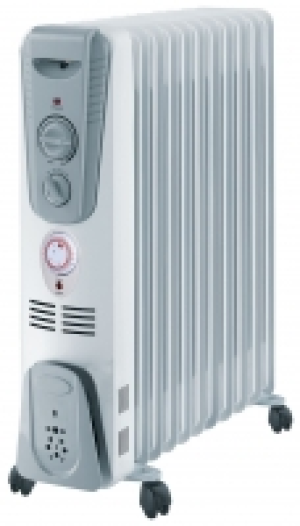 Rhino 2.5kw Manual Oil Heater White