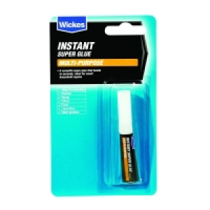 Wickes Multi-purpose Instant Super Glue 3g
