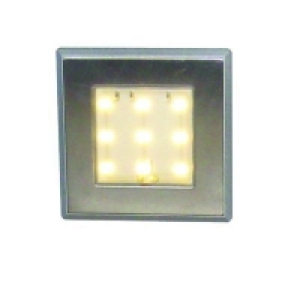 Wickes LED WW Quattro Square Plinth Lights 3 Pack