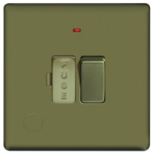 Wickes 13A Switched Fused Socket + LED Screwless Flat Plate