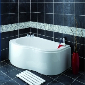 Wickes Wave Corner Bath Panel White 1520mm £115.00