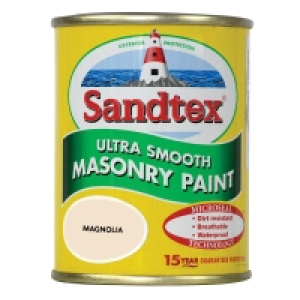 Sandtex Smooth Masonry Magnolia 150ml £2.48