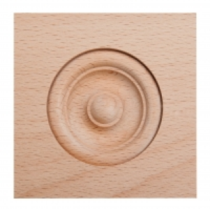 Wickes Light Hardwood Architrave Block Moulding 89 x 89mm £5.65