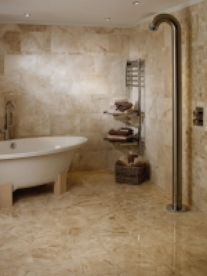 Wickes Cappuccino Polished Marble Wall & Floor Tile 610 x 30 £53.99