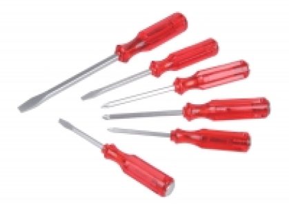 Wickes Pound Thru Screwdriver Set 6 Piece
