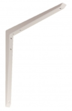 Wickes Hi-Load Mitred Bracket White 200x200mm